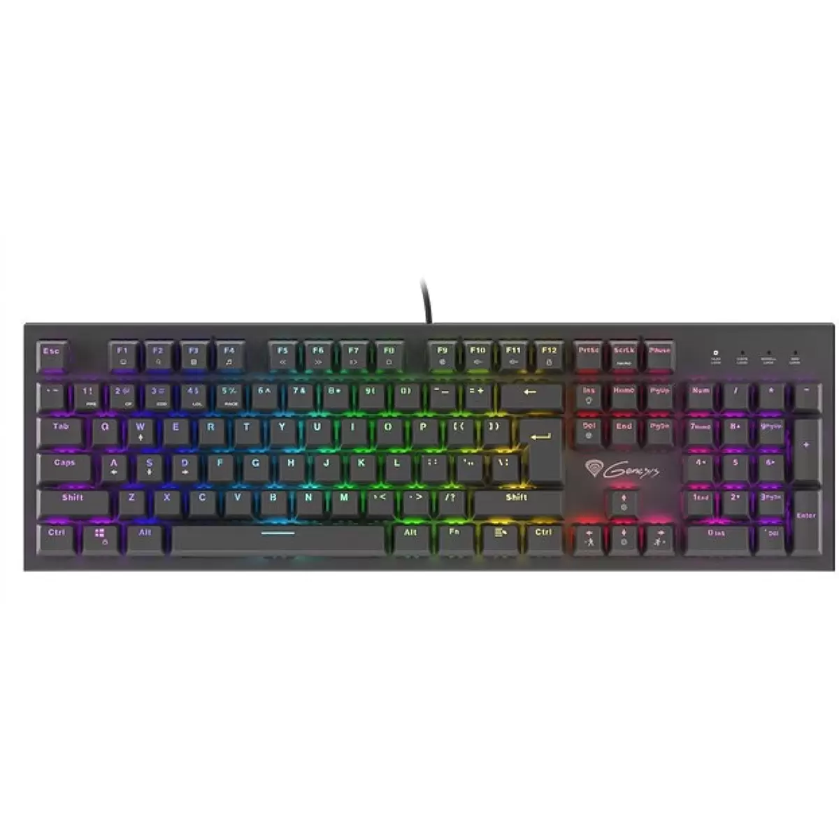 NATEC Genesis mechanical gaming keyboard