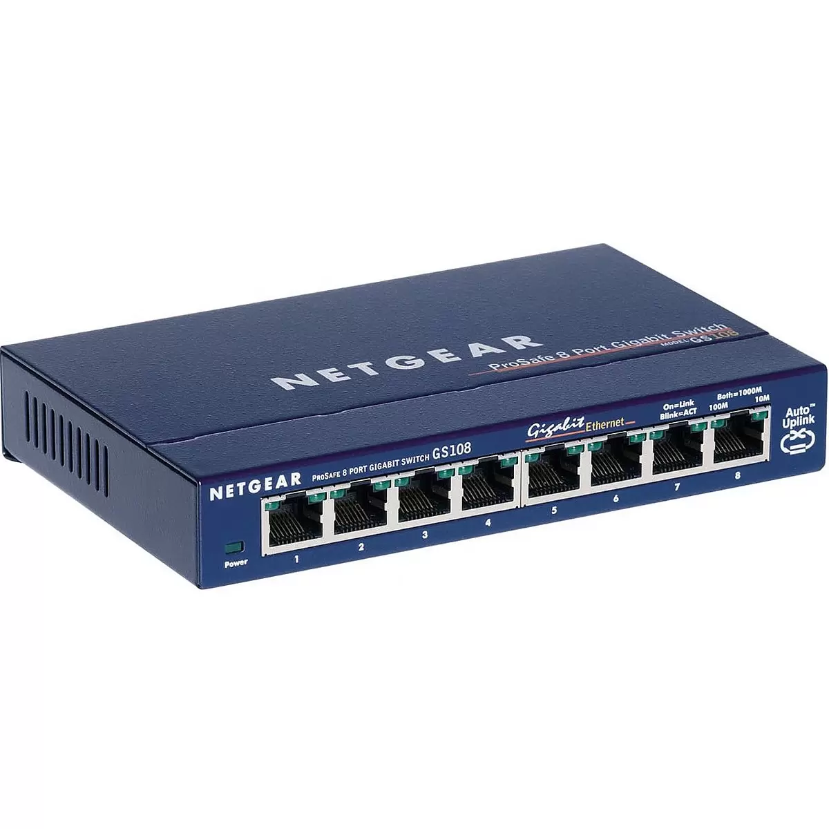 NETGEAR 8xRJ45 10 100 1000 GBit