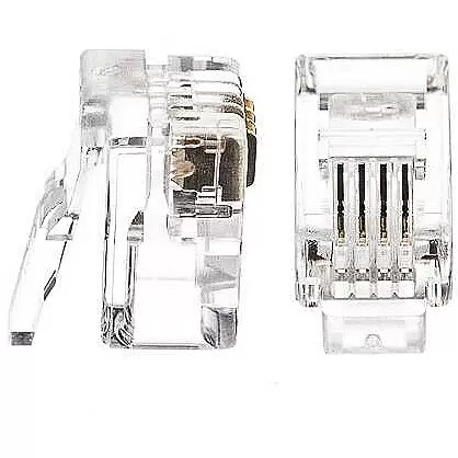 NETRACK 105-61 telephone plug RJ9 RJ10