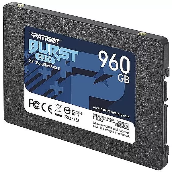 PATRIOT Burst Elite 960GB SATA 3 2 5inch