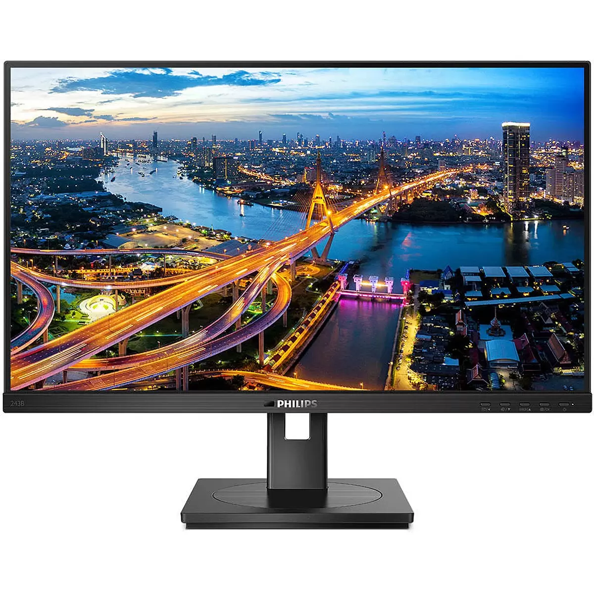 PHILIPS 243B1 00 Monitor 23 8inch FHD