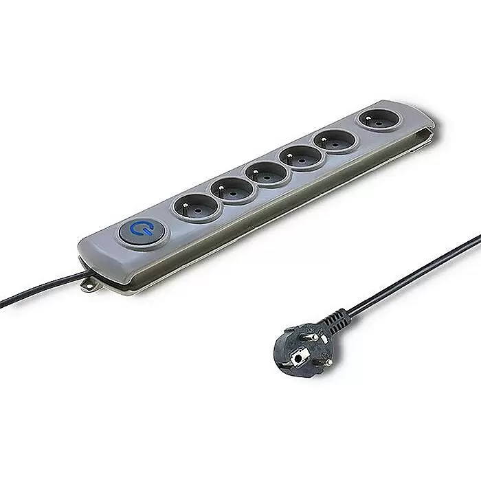 QOLTEC 50199 Surge protector 6 sockets