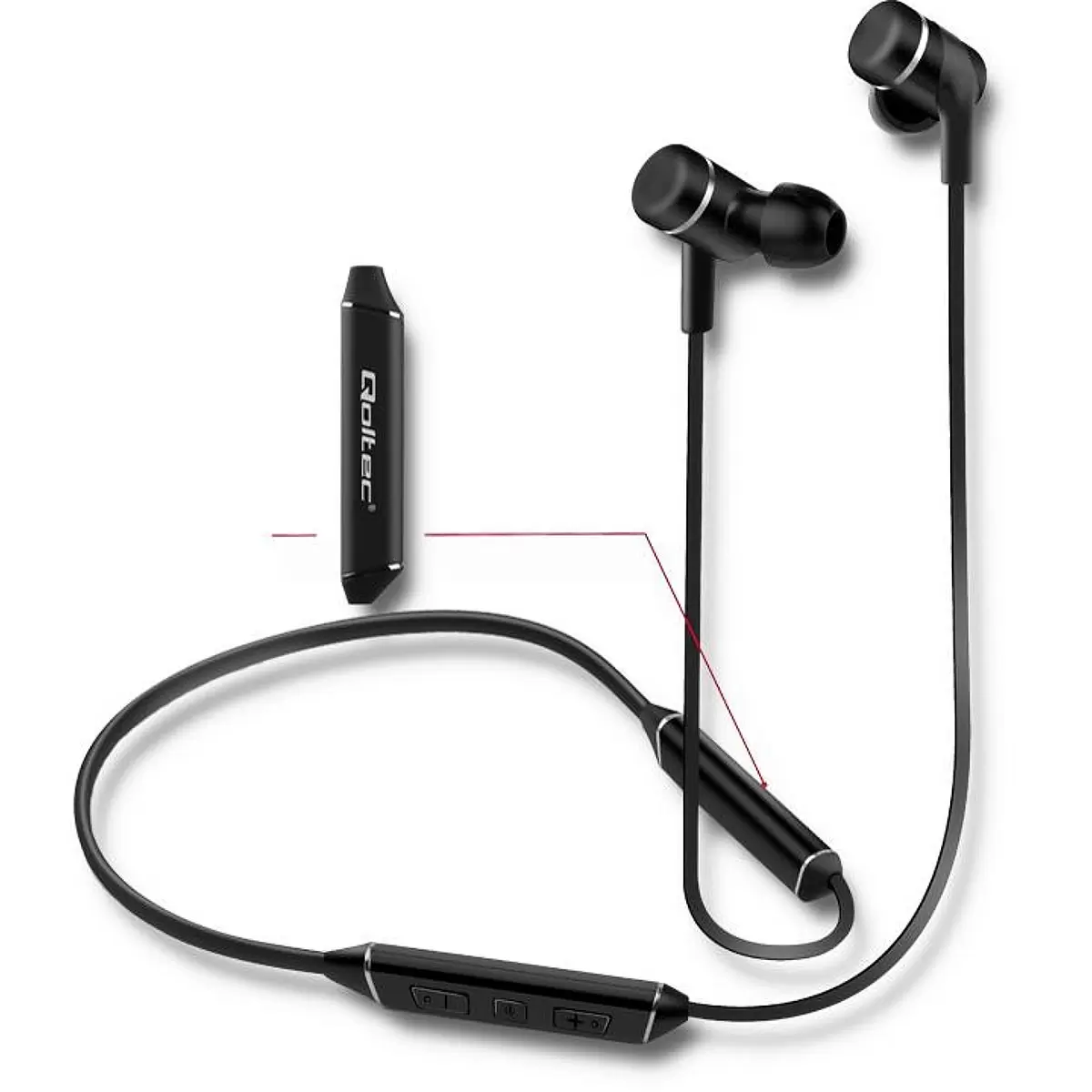 QOLTEC 50816 Qoltec In-ear Headphones Wi