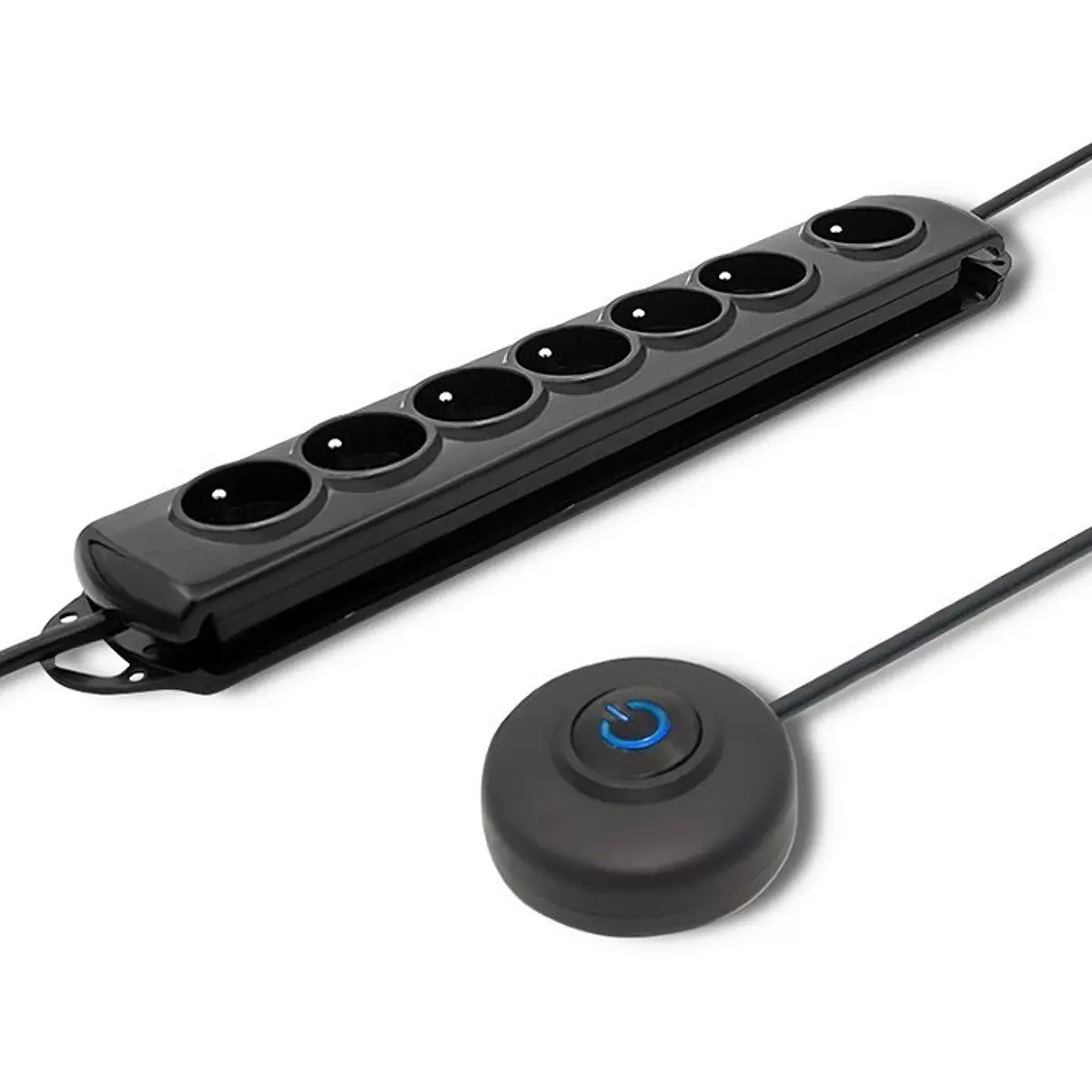 QOLTEC Surge protector 7 sockets 1.5m