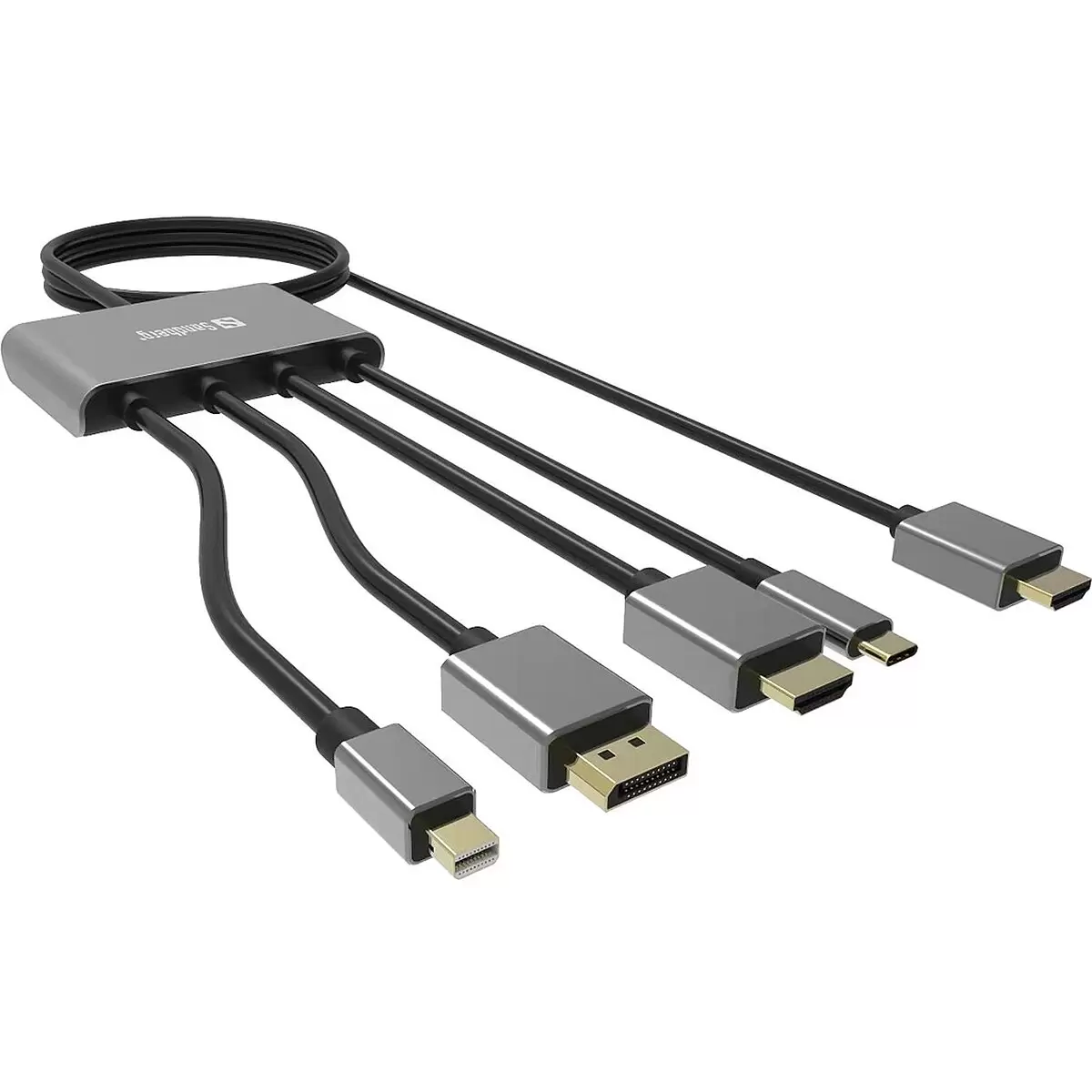 SANDBERG All-In-1 Display Adapter Hub