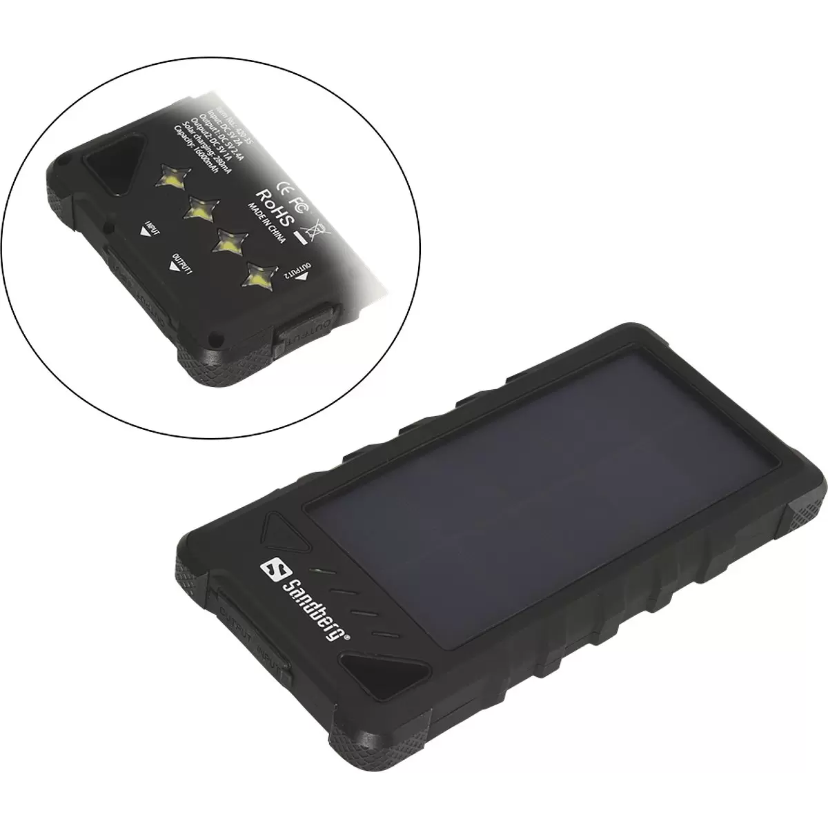 SANDBERG Outdoor Solar Powerbank 16000
