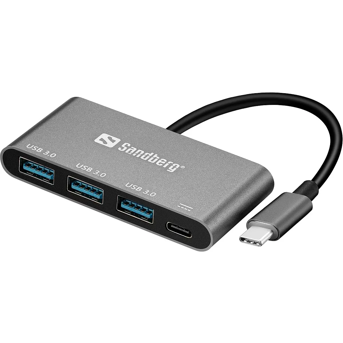 SANDBERG USB-C to 3 x USB 3 0 Converter