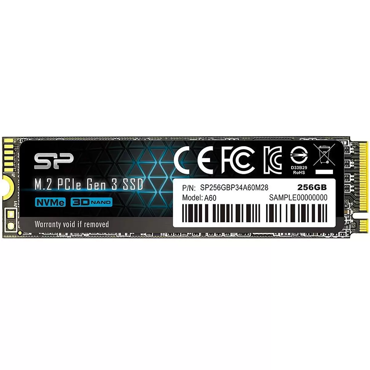 SILICON POWER SSD P34A60 256GB M.2 PCIe