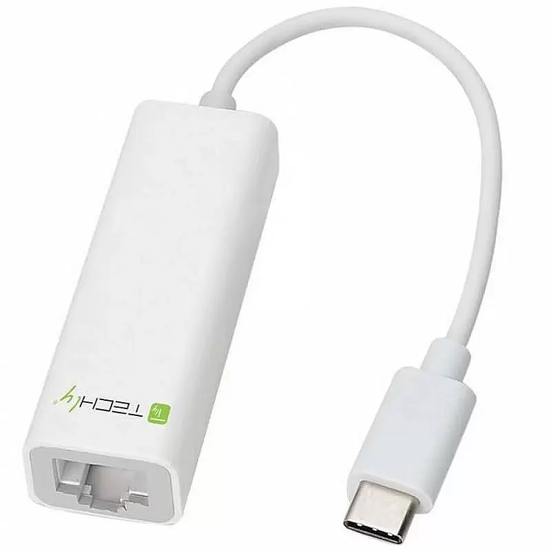 TECHLY 020379 USB C 3.1 to RJ45 adapter