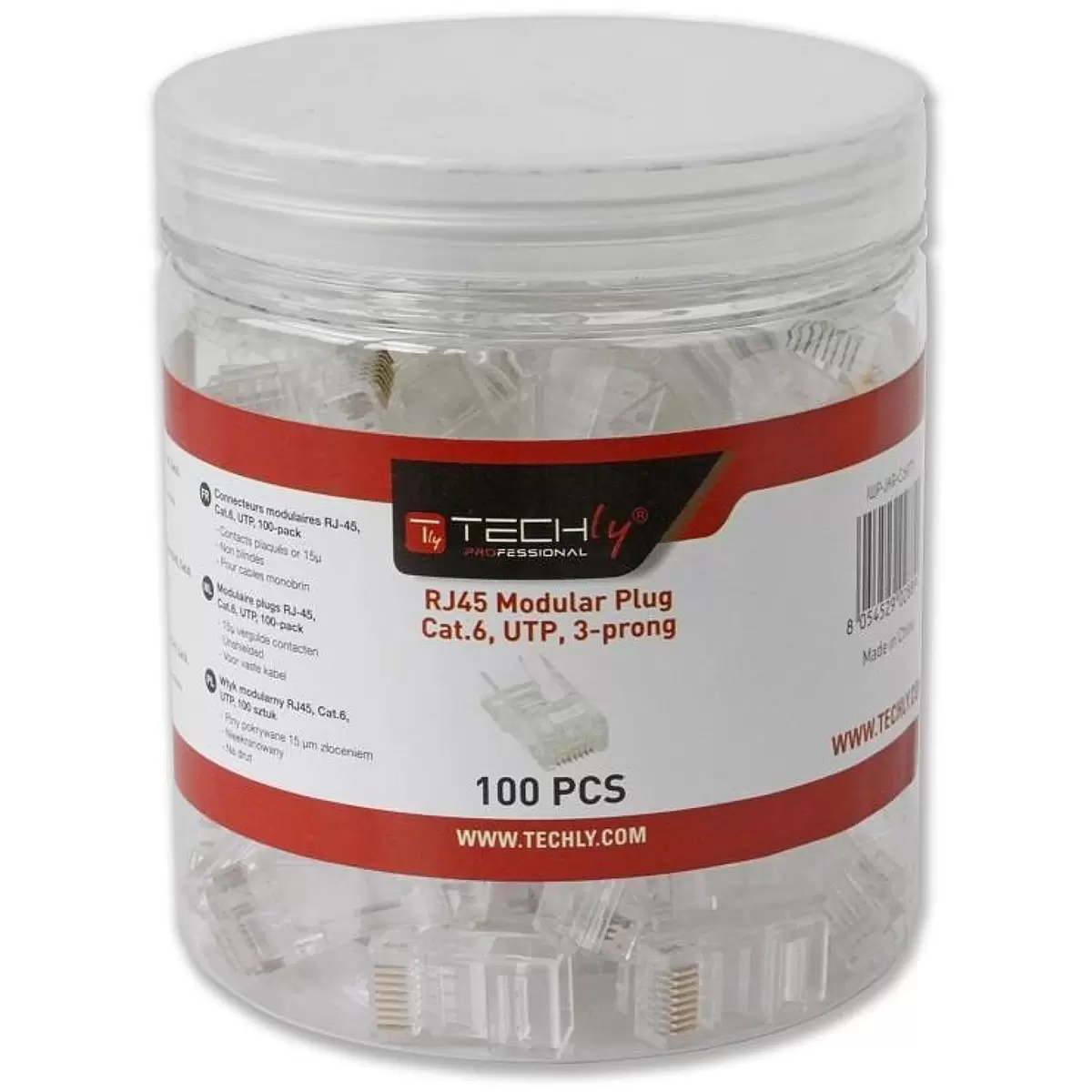 TECHLYPRO 028894 Modular plug RJ45 8P8C