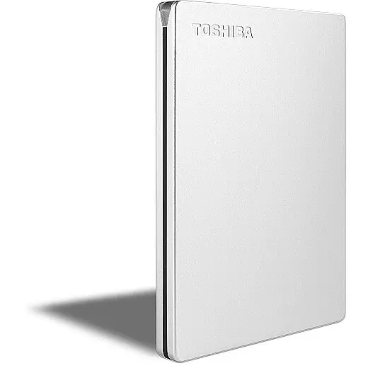 TOSHIBA Canvio Slim 2TB USB 3 2 silver