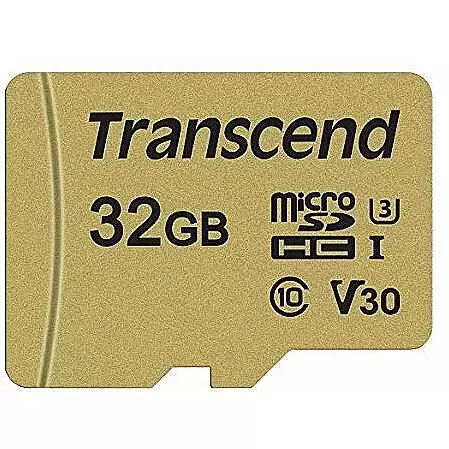 TRANSCEND 32GB UHS-I U1 microSD with