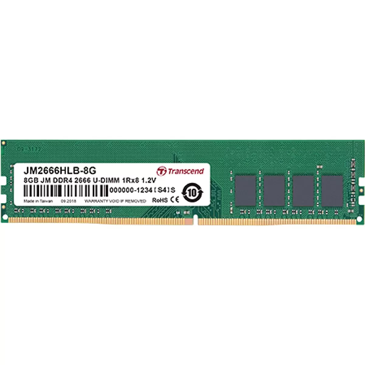 TRANSCEND 8GB JM DDR4 2666Mhz U-DIMM