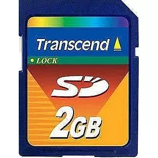 TRANSCEND SDCard 2GB SecureDigital