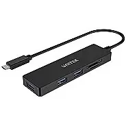 UNITEK Hub USB-C 3 x USB 3.1 Gen 1 SD