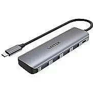 UNITEK Hub USB-C 4xUSB 3.1 Gen1 PD 100W