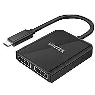 UNITEK V1407A Adapter USB-C - 2x DP