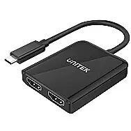 UNITEK V1408A Adapter USB-C- 2x HDMI 2.0