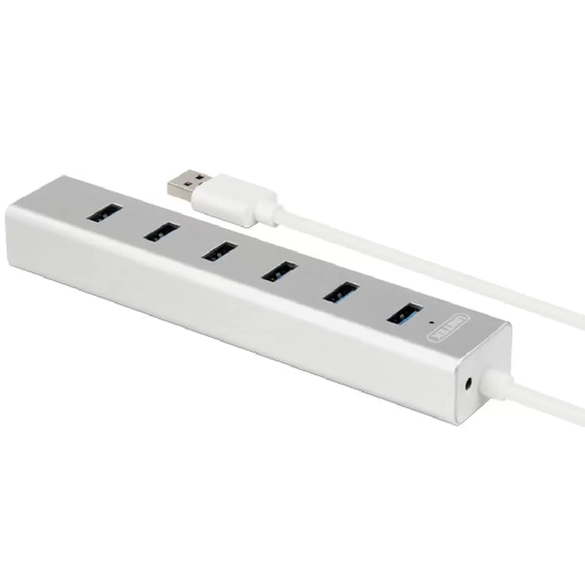 UNITEK Y-3090 Hub 7x USB 3.0 BC 1.2 Alu.