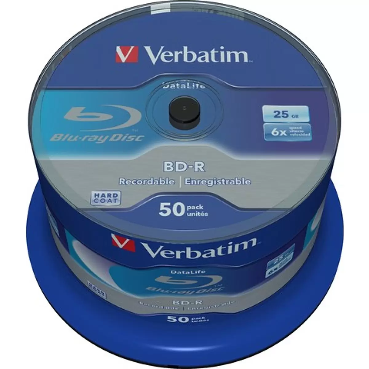 VERBATIM 43838 BluRay BD-R SL DATALIFE V