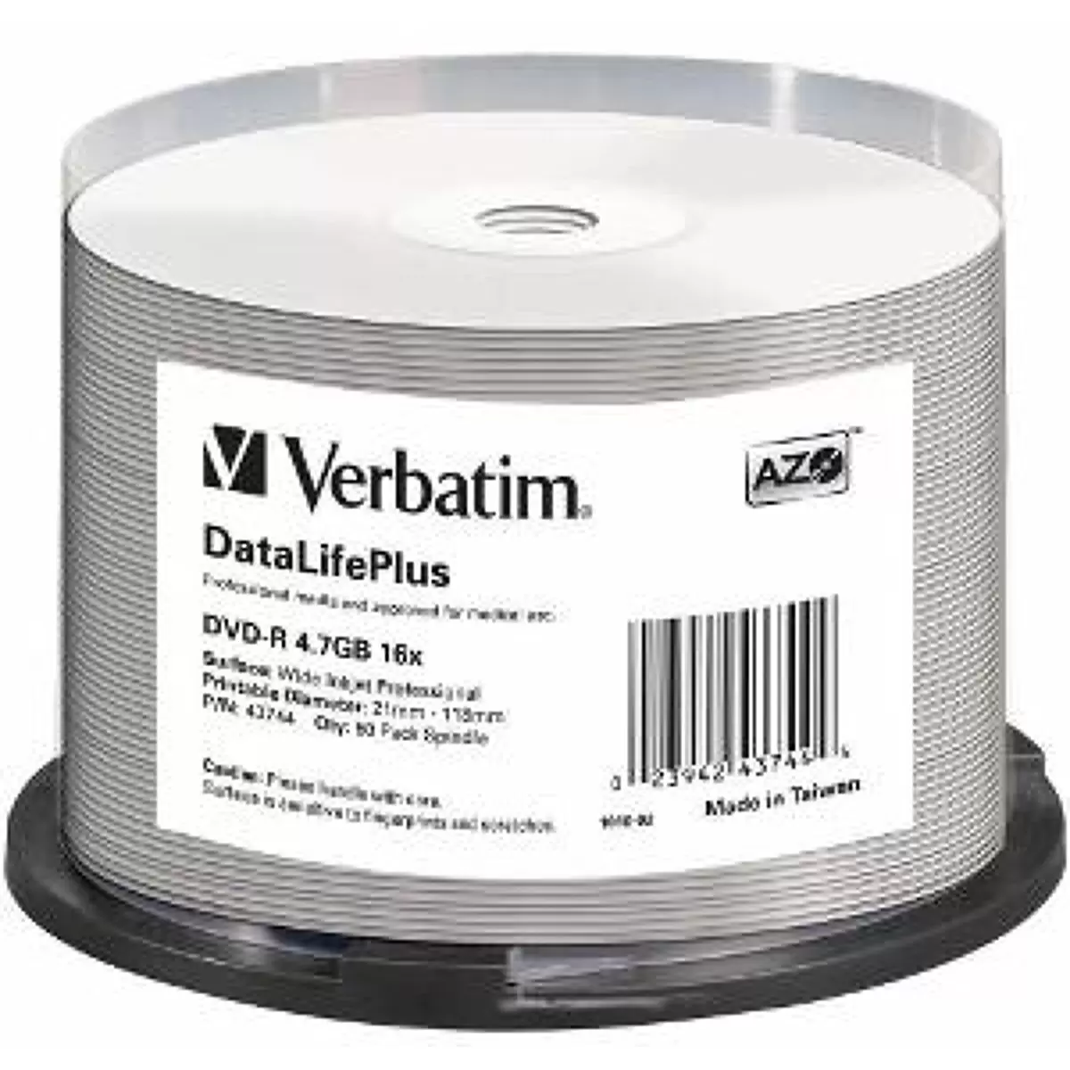 VERBATIM 50xDVD-R 4.7GB 16x SP