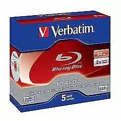 VERBATIM 5x BD-RE DL 50GB 2x JC
