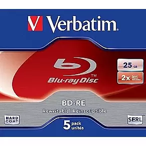 VERBATIM BLUE RAY 2X SCR.GUARD 5-P JC