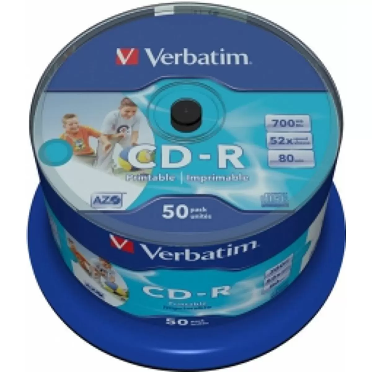 VERBATIM CD-R 52X 700MO SPINDLE