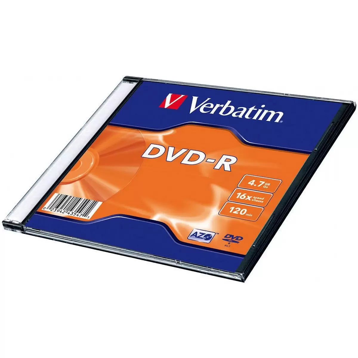VERBATIM DVD-R Verbatim slim 4.7Gb 20pc