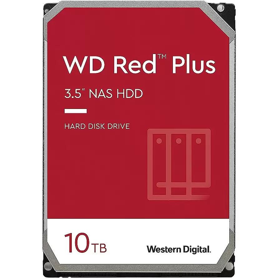 WD Red Plus 10TB SATA 6Gb s 3 5inch HDD