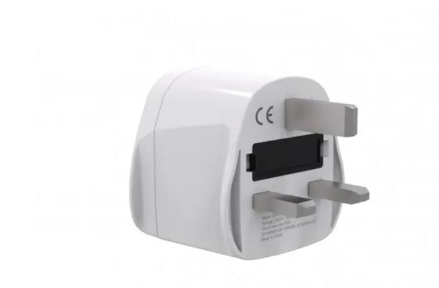 POWER ADAPTER AC WORLD TO UK 10A A-AC-UKMINTF GEMBIRD