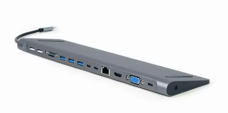 I O ADAPTER USB-C TO HDMI USB3 9IN1 A-CM-COMBO9-01 GEMBIRD