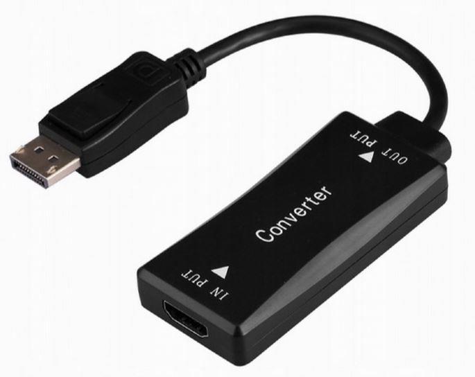 I O ADAPTER HDMI TO DP BLACK A-HDMIF30-DPM-01 GEMBIRD
