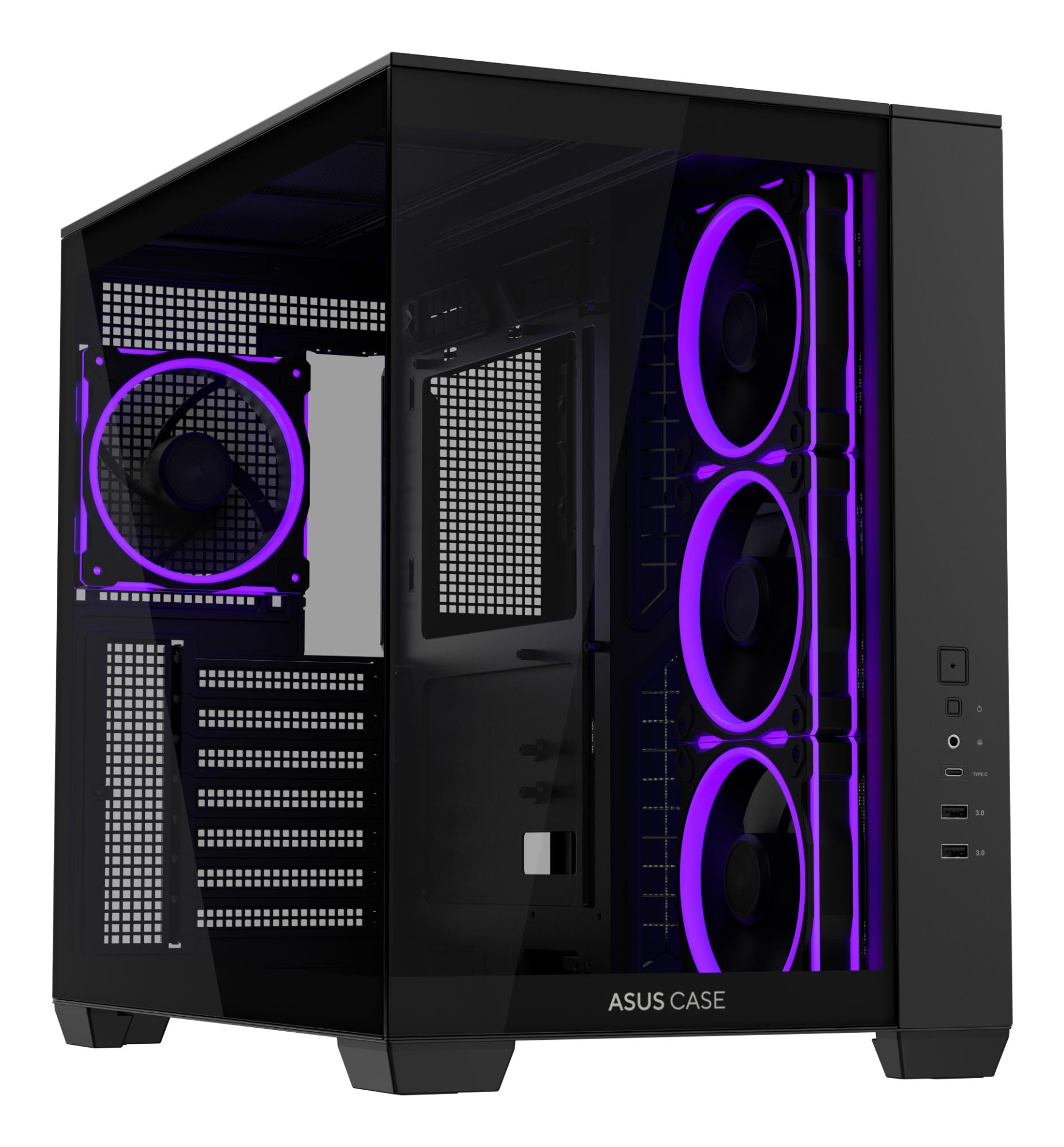 Case ASUS ATX micro ATX Mini-ITX Black PC A32PLUSTGARGBBLACK