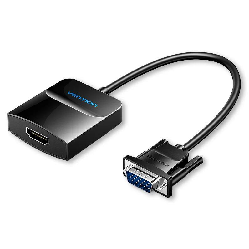 I O CONVERTER HDMI TO VGA USB AUDIO 0 15M ACNBB VENTION