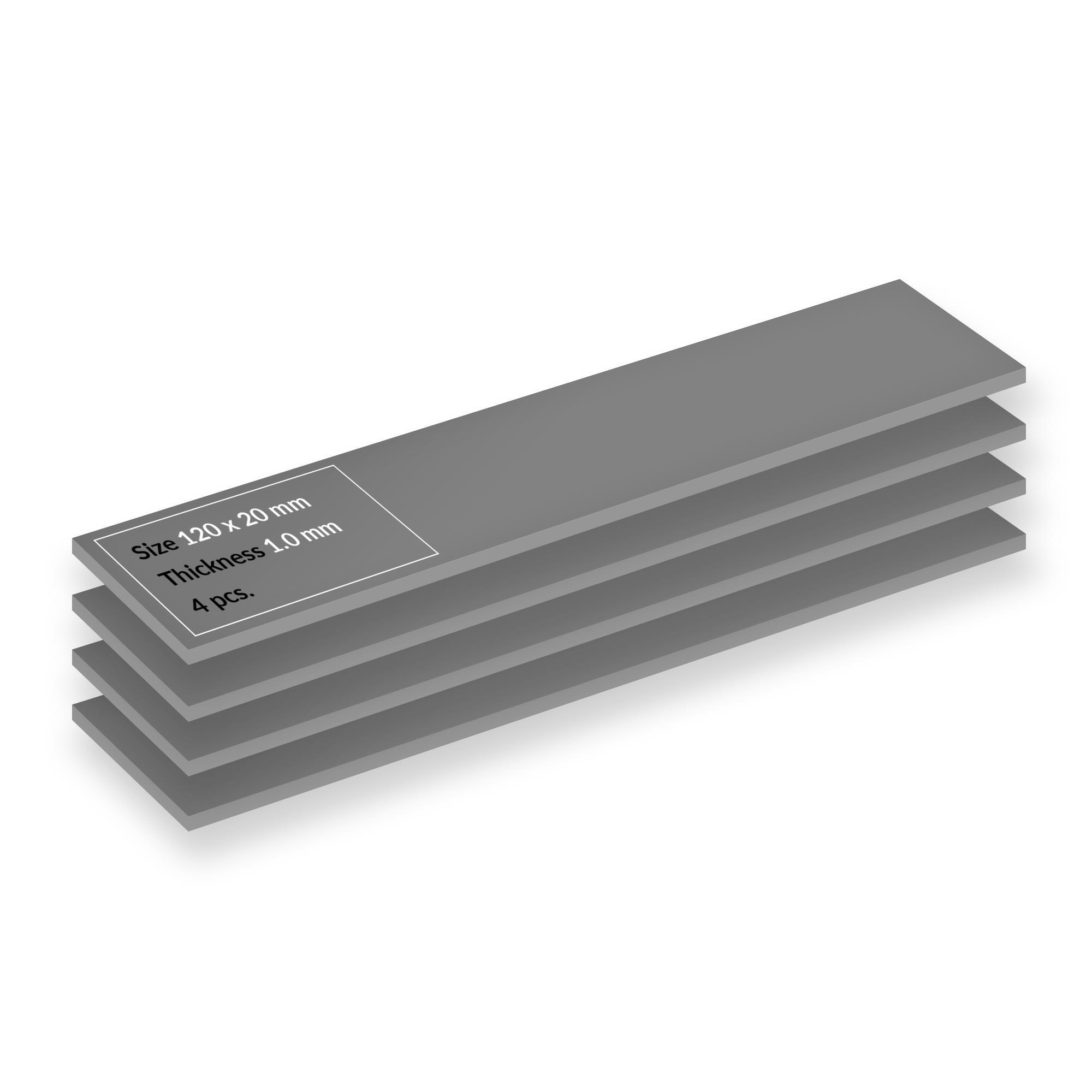CPU COOLER ACC THERMAL PAD 4PK 120X20X1 0 ACTPD00066A ARCTIC