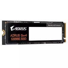 SSD GIGABYTE AORUS 1TB M.2 PCIe Gen4 NVMe 3D TLC Write speed 4600 MBytes sec Read speed 5000 MBytes sec 2.3mm TBW 600 TB MTBF 15000000 hours AG450E1024-G
