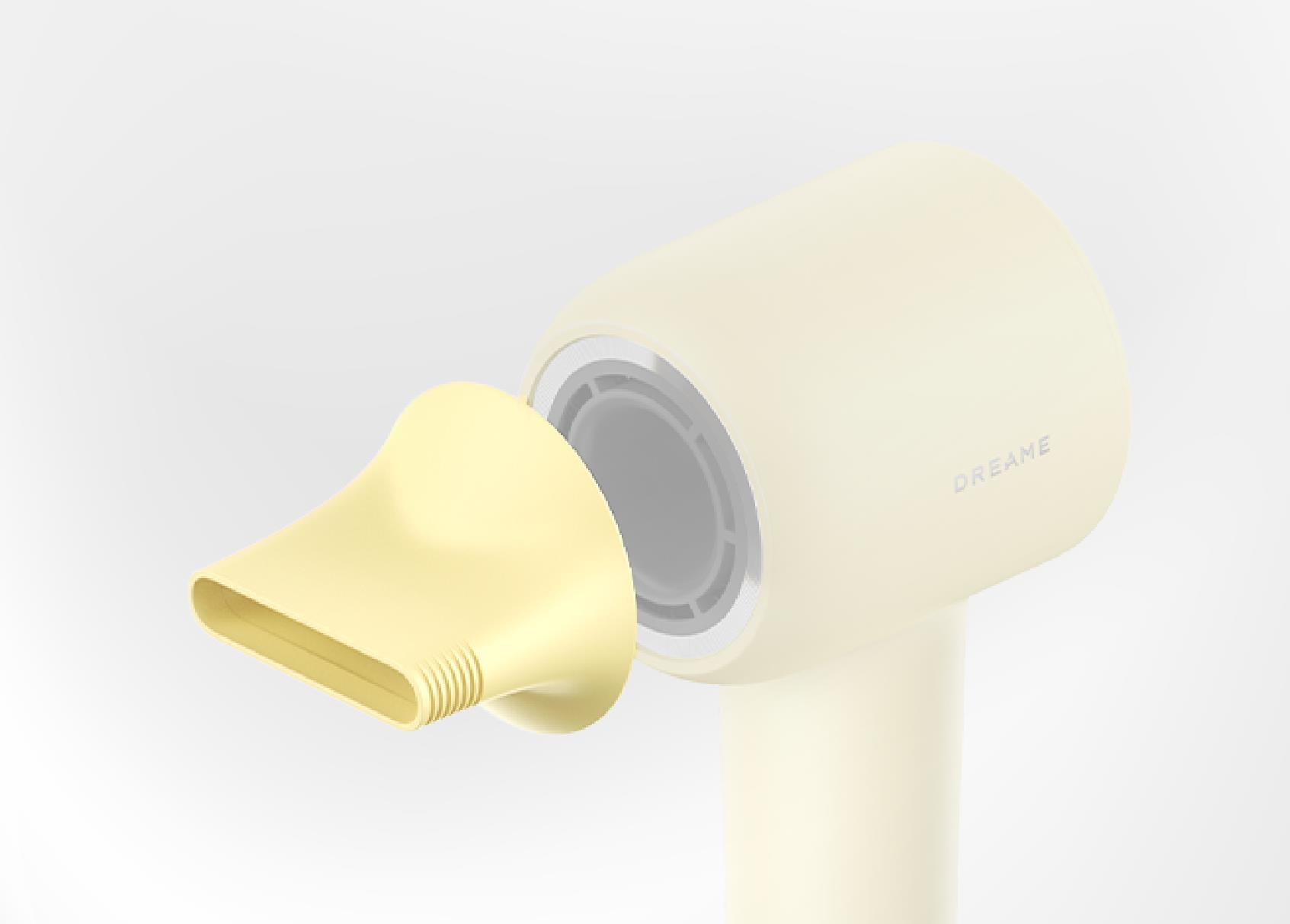 HAIR DRYER ACC SMOOTH NOZZLE AGS1-YELLOW DREAME