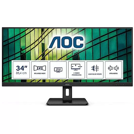 AOC Q34E2A 34inch 21:9 2560x1080 IPS