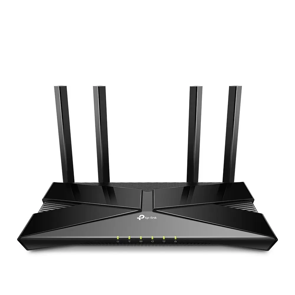Wireless Router TP-LINK Archer AX53 Wi-Fi 6  802 11ax  Data speed 2402 Mbit s Ethernet WAN Yes WAN connection type RJ-45 Ethernet LAN Yes 4xLAN ports ARCHERAX53