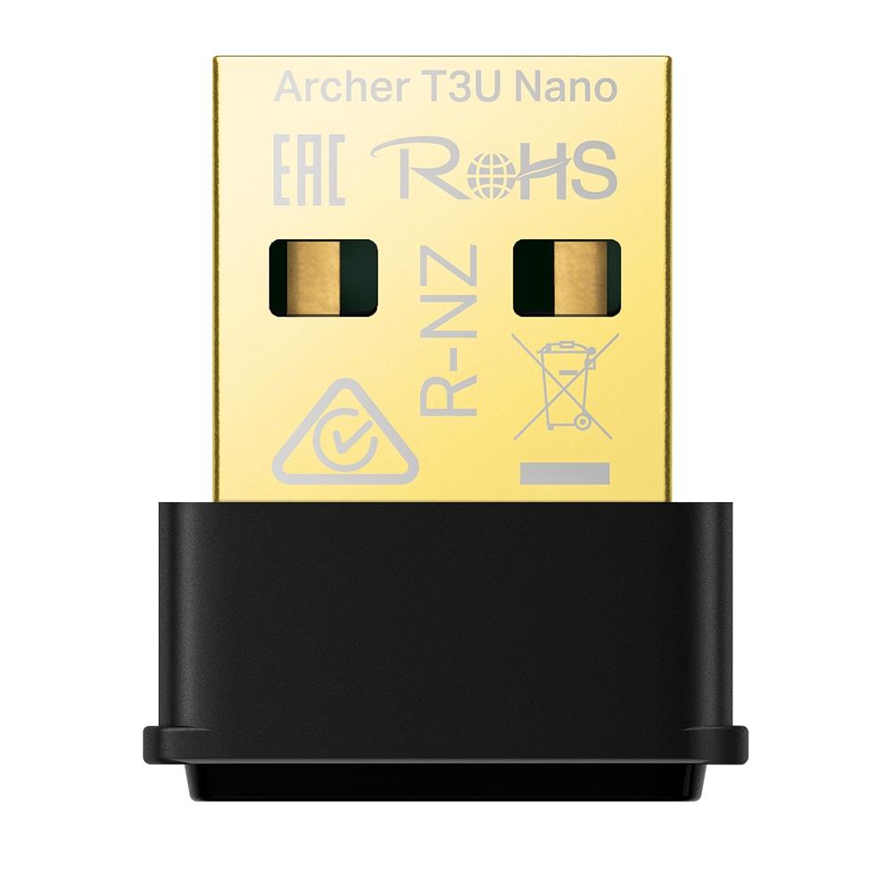 WRL ADAPTER 1300MBPS USB ARCHER T3U NANO TP-LINK