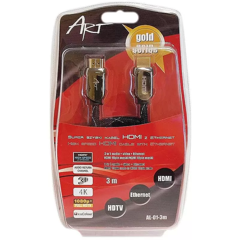 ART KABH AL-01-3 Cable AL-01-3m HDMI