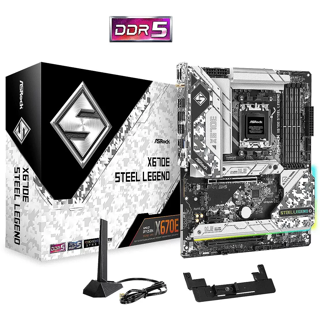 ASROCK X670E STEEL LEGEND AM5 DDR5 MB