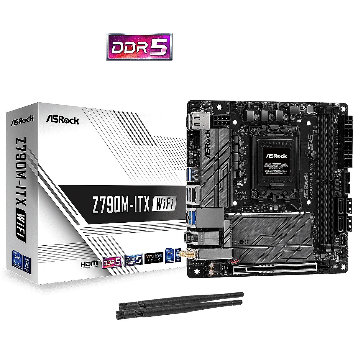 ASROCK Z790M ITX WIFI Socket 1700 mITX