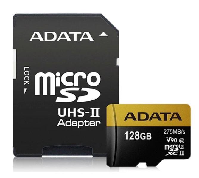MEMORY MICRO SDXC 128GB W AD. AUSDX128GUII3CL10-CA1 ADATA