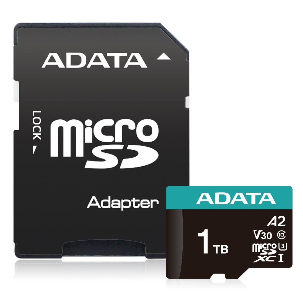 MEMORY MICRO SDXC 1TB W AD  AUSDX1TUI3V30SA2-RA1 ADATA