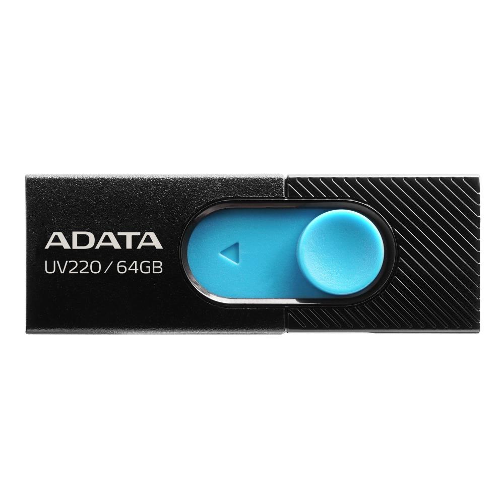 MEMORY DRIVE FLASH USB2 64GB BLUE AUV220-64G-RBKBL ADATA