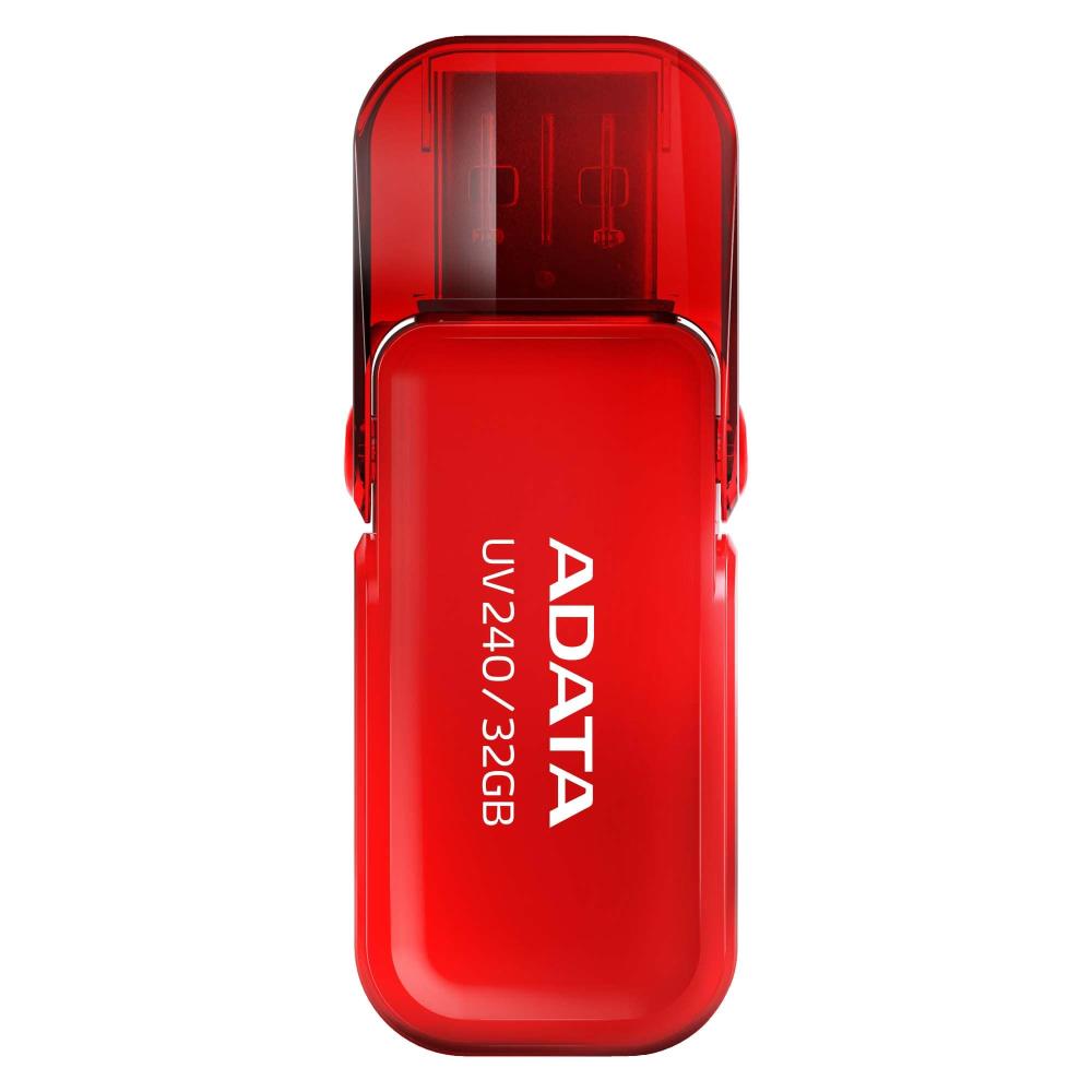 ADATA Flash Drive UV240 64GB USB 2.0 Red