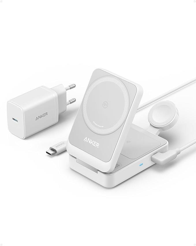 MOBILE CHARGER MAGGO 15W WHITE MAGNETIC WL B2557321 ANKER