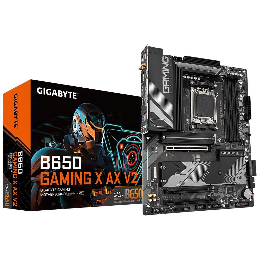 Mainboard GIGABYTE AMD B650 SAM5 ATX Memory DDR5 Memory slots 4 1xPCI-Express 16x 1xPCI-Express 3 0 1x 3xM 2 1xHDMI 1xDisplayPort 3xUSB 2 0 4xUSB 3 2 1xUSB-C 1xPS 2 1xRJ45 3xAudio port B650GAMINGXAXV21 1